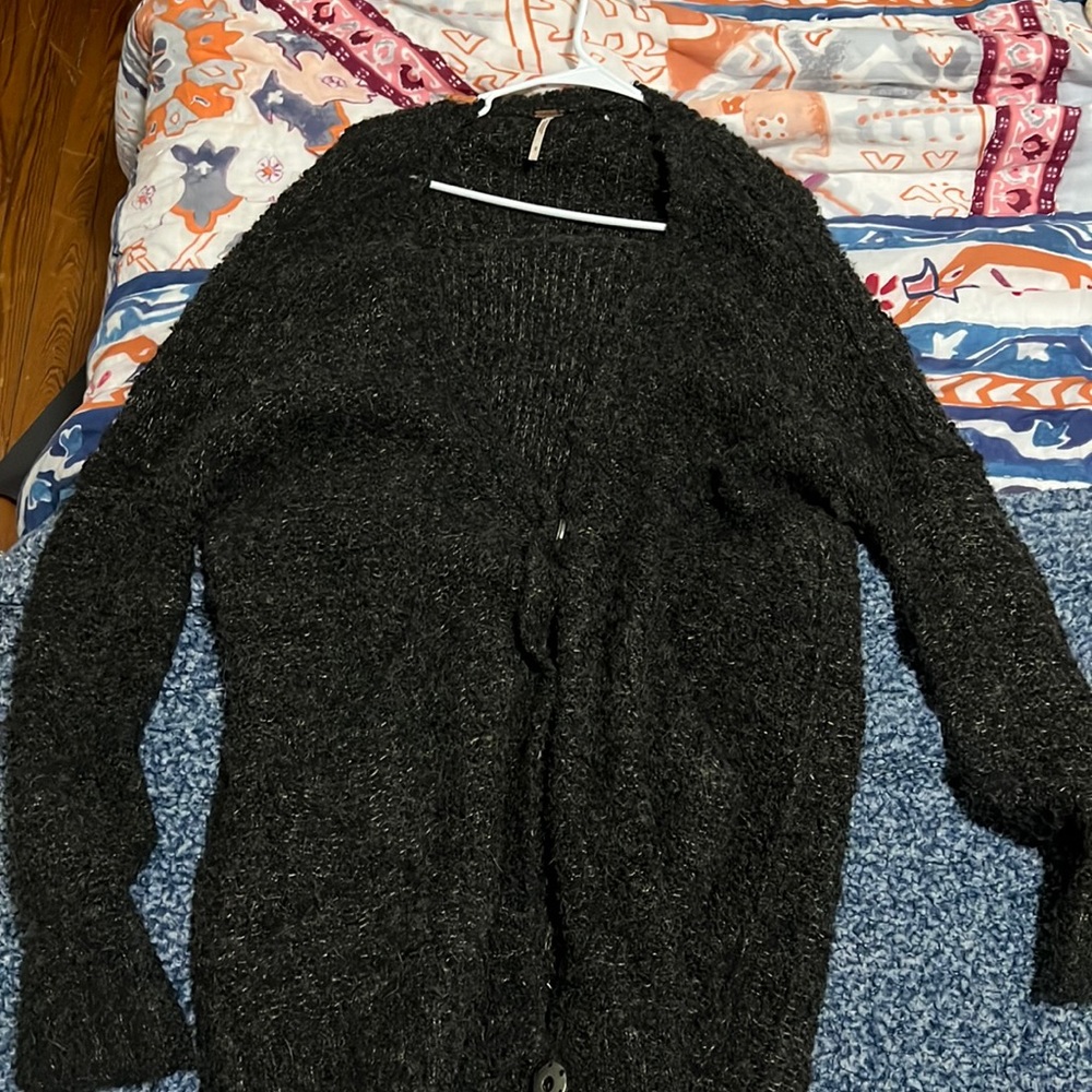 long free people sweater